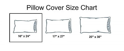 Pillow Cover Framed Glace Cotton 300 TC - Striped - White Pillow Cover Framed Glace Cotton 300 TC - Striped - White
