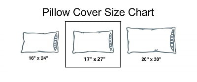 Pillow Cover Framed Glace Cotton 300 TC - Striped - White Pillow Cover Framed Glace Cotton 300 TC - Striped - White