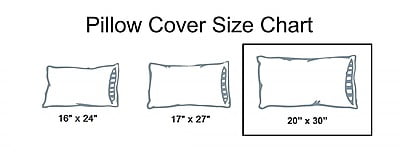 Pillow Cover Framed Glace Cotton 300 TC - Striped - White Pillow Cover Framed Glace Cotton 300 TC - Striped - White