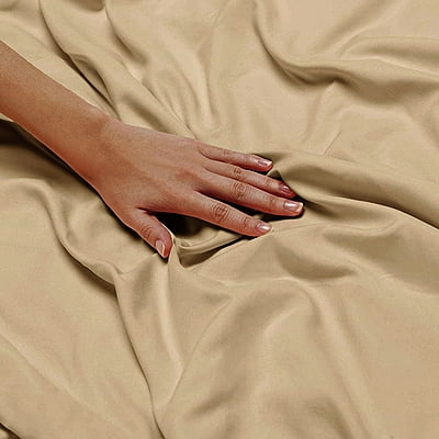 Duvet / Comforter Cover Microfiber 300 TC Plain Ultra soft - Desert Beige