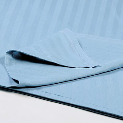 Pillow Cover Non-Framed Glace Cotton 300 TC - Striped - Sky Blue Pillow Cover Non-Framed Glace Cotton 300 TC - Striped - Sky Blue