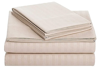 Pillow Cover Framed Glace Cotton 300 TC - Striped - Mellow Mocha Pillow Cover Framed Glace Cotton 300 TC - Striped - Mellow Mocha